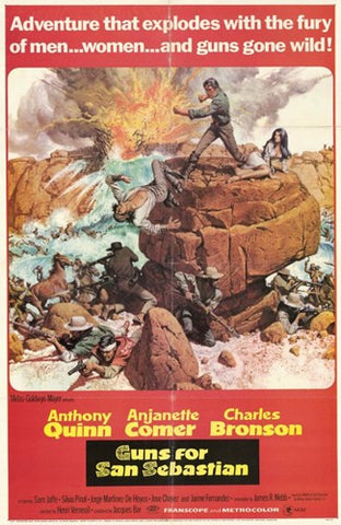 Guns for San Sebastian Movie Poster Print