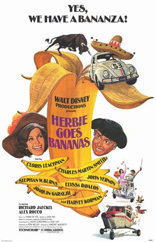 Herbie Goes Bananas Movie Poster Print