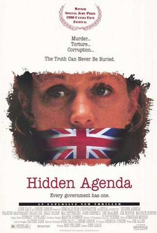 Hidden Agenda Movie Poster Print