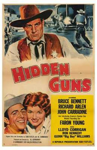 Hidden Guns Movie Poster Print