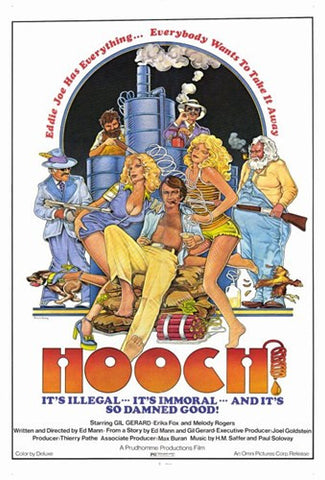 Hooch Movie Poster Print