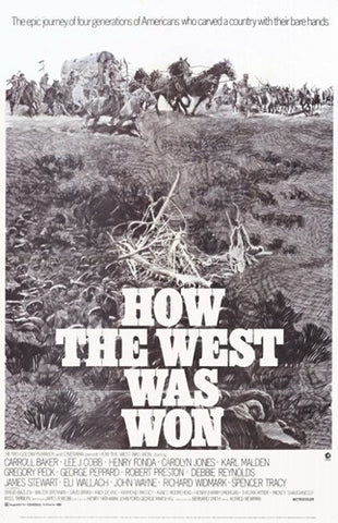 How the West Was Won Movie Poster Print