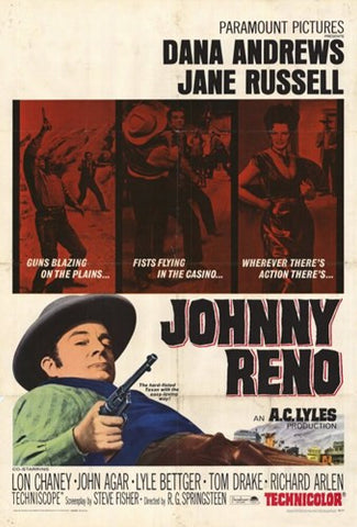 Johnny Reno Movie Poster Print