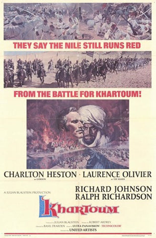 Khartoum Movie Poster Print