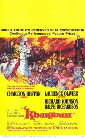 Khartoum Movie Poster Print