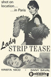 Lady Striptease Movie Poster Print