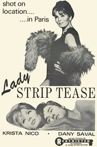 Lady Striptease Movie Poster Print