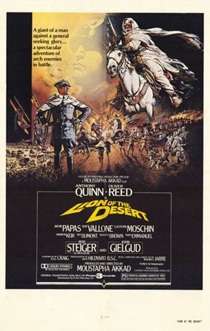 Lion of the Desert Movie Poster Print