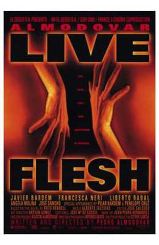 Live Flesh Movie Poster Print