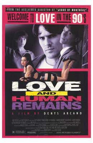 Love and Human Remains Movie Poster Print