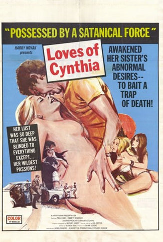 Loves of Cynthia Movie Poster Print