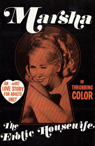 Marsha the Erotic Housewife Movie Poster Print