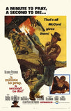 Minute to Pray a Second to Die  a Movie Poster Print