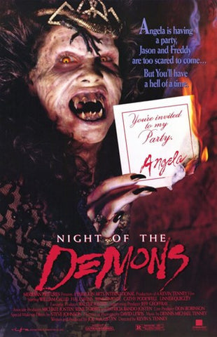 Night of the Demons Movie Poster Print