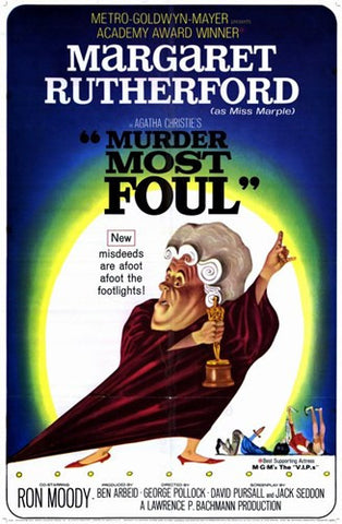 Murder Most Foul Movie Poster Print