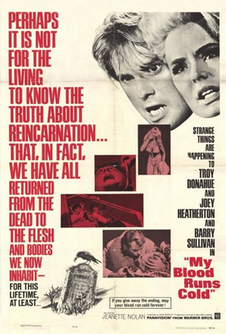 My Blood Runs Cold Movie Poster Print