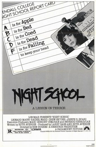 Night School Movie Poster Print