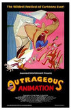 Outrageous Animation Movie Poster Print