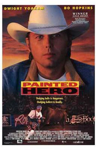 Painted Hero Movie Poster Print