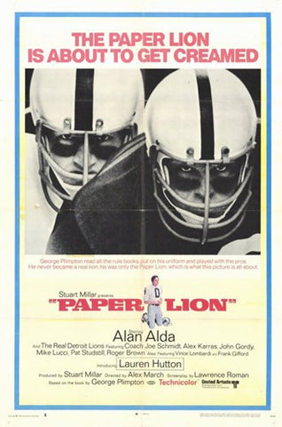 Paper Lion Movie Poster Print
