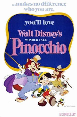 Pinocchio Movie Poster Print