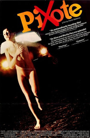 Pixote Movie Poster Print