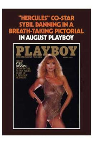 Playboy - Cybil Danning Movie Poster Print