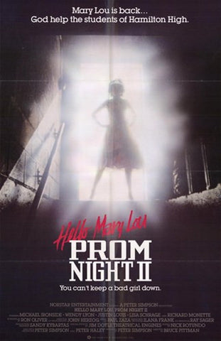 Hello Mary Lou: Prom Night 2 Movie Poster Print