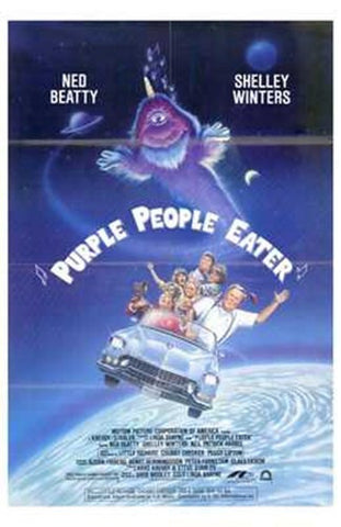 Purple People Eater Movie Poster Print
