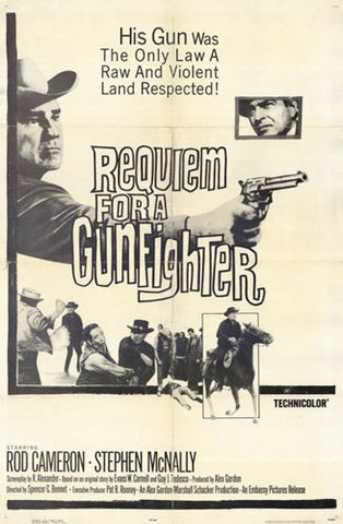 Requiem for a Gunfighter Movie Poster Print