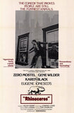 Rhinoceros Movie Poster Print