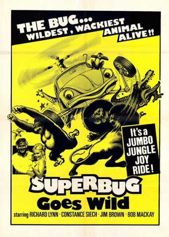 Superbug Goes Wild Movie Poster Print