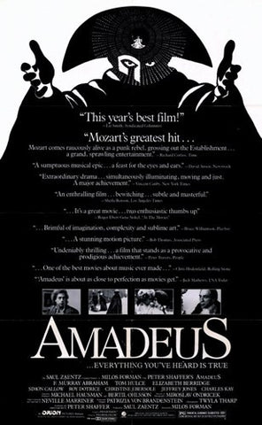 Amadeus Movie Poster Print