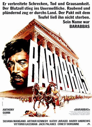 Barabbas Movie Poster Print