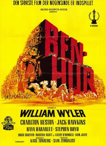 Ben Hur Movie Poster Print