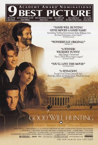 Good Will Hunting Movie Poster Print