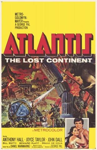 Atlantis  the Lost Continent Movie Poster Print