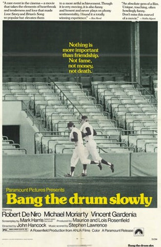 Bang the Drum Slowly Movie Poster Print