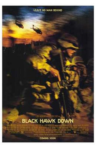 Black Hawk Down Movie Poster Print