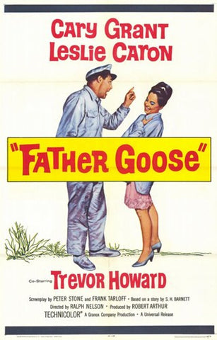 Father Goose Movie Poster Print