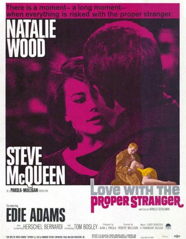 Love with the Proper Stranger Movie Poster Print