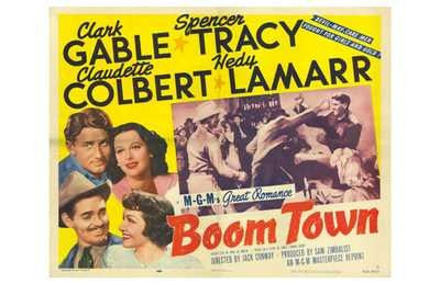 Boom Town Movie Poster Print
