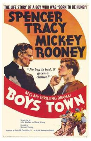 Boys Town Movie Poster Print