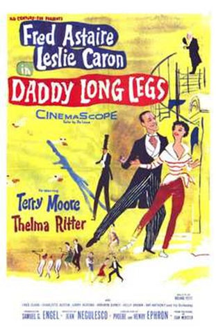 Daddy Long Legs Movie Poster Print