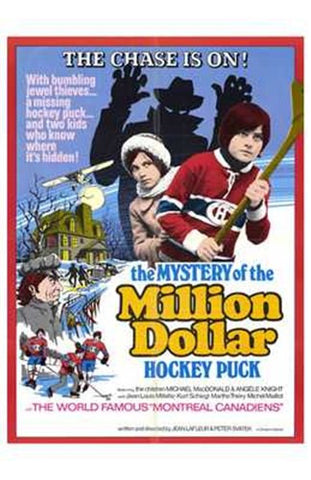 Mystery of the Million Dollar Hockey Puc Movie Poster Print
