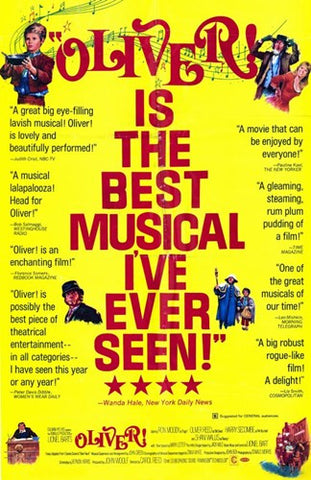 Oliver Movie Poster Print