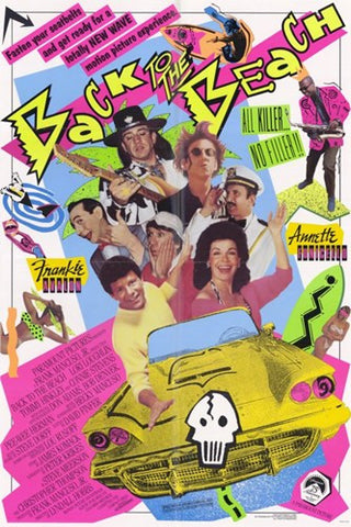 Back to the Beach Movie Poster Print