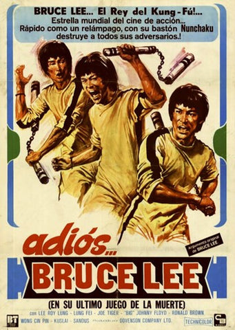 Goodbye Bruce Lee Movie Poster Print