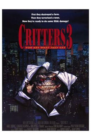 Critters 3 Movie Poster Print
