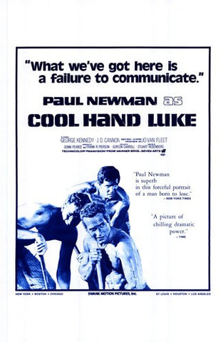 Cool Hand Luke Movie Poster Print